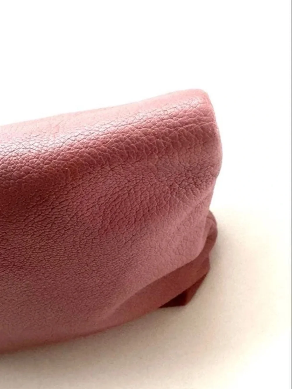 Mulberry Fold-Over Clutch in Dusty Rose with Gold Hardware